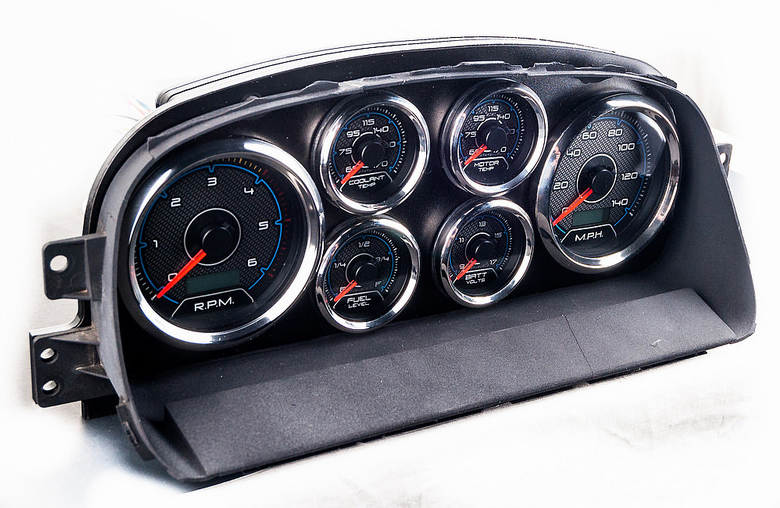 custom gauge panel indicator lights aftermarket